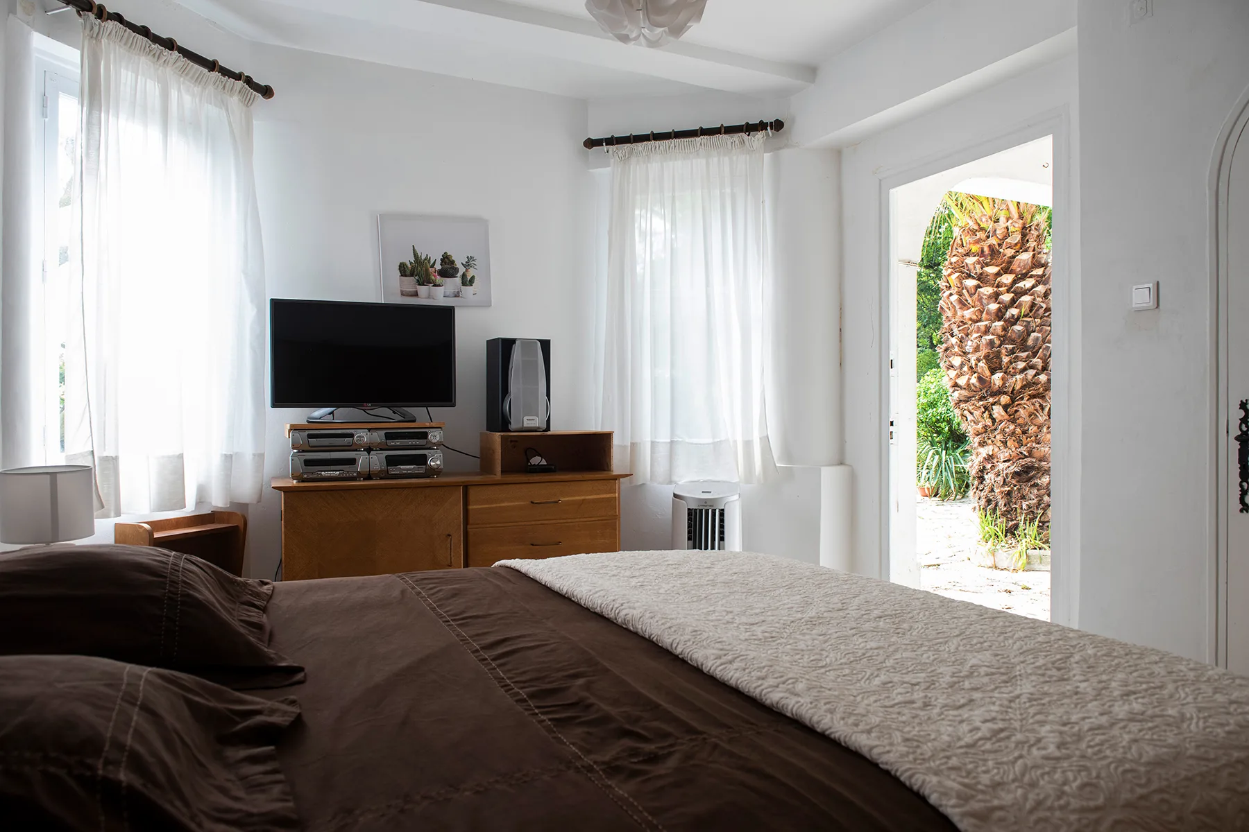 Chambre Années 70, rez-de-jardin (vue 5), Villa Plaisance, Bédarrides